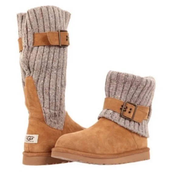 UGG CAMBRIDGE CHESTNUT WOMENS size 7 BOOTS - Picture 1 of 9